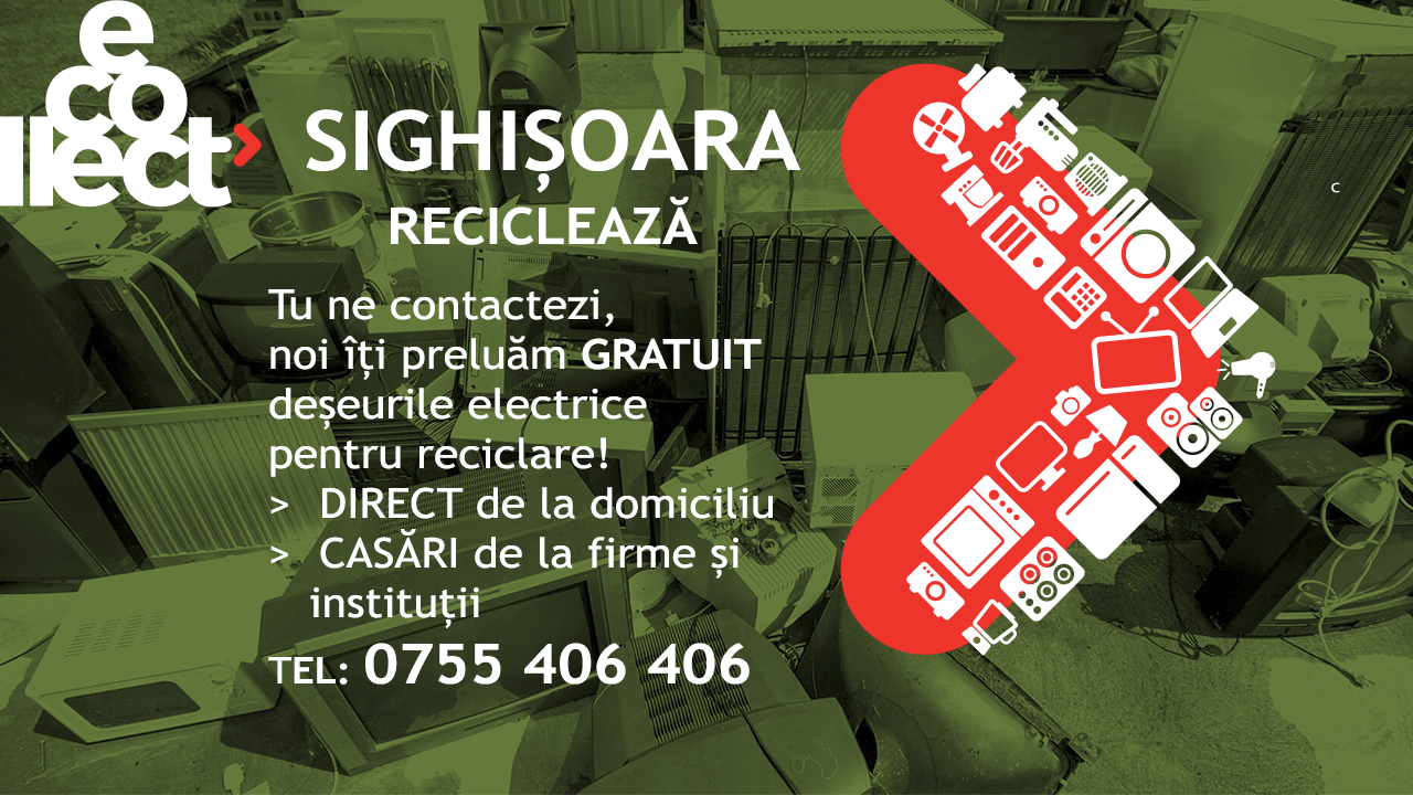 A N U N Ț - SIGHIȘOARA RECICLEAZĂ